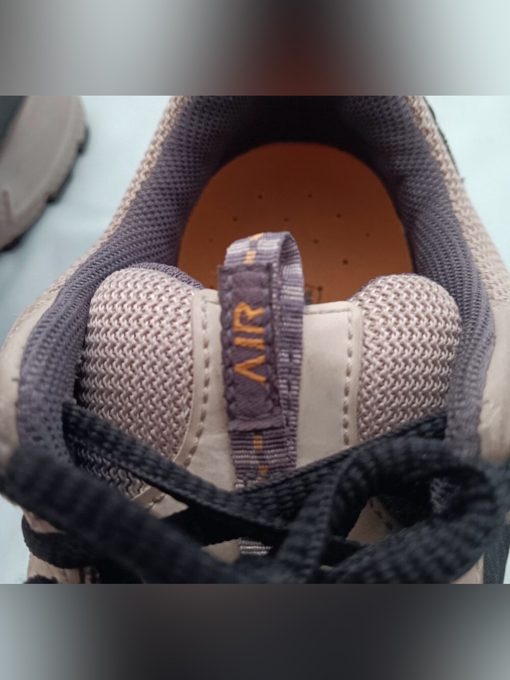 Nike Beige, Black & Orange Trail Sneakers - Picture 6 of 7